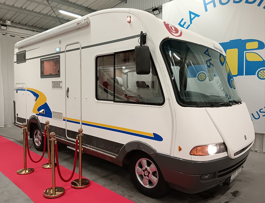 Eura Mobil I 625 VB Autom 2xBo.bat Solce Cykelstäl VINTERKAMPANJ 