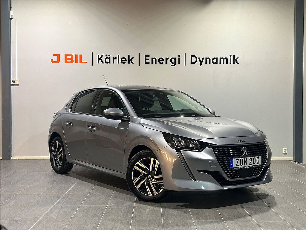 Peugeot 208 Allure 1.2 PureTech 100hk Man - BACKKAMERA