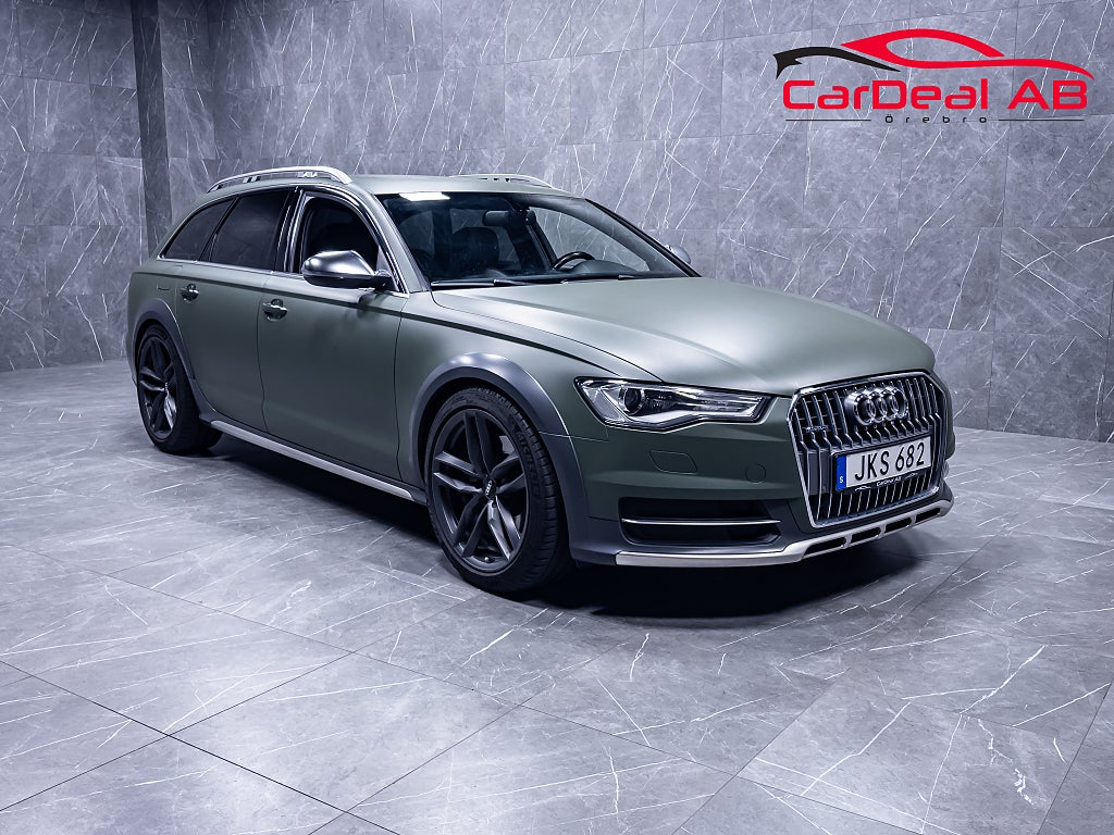 Audi A6 Allroad Q 3.0 TDI V6 Steg 1 Värmare Skinn Massage Luft SE SPEC