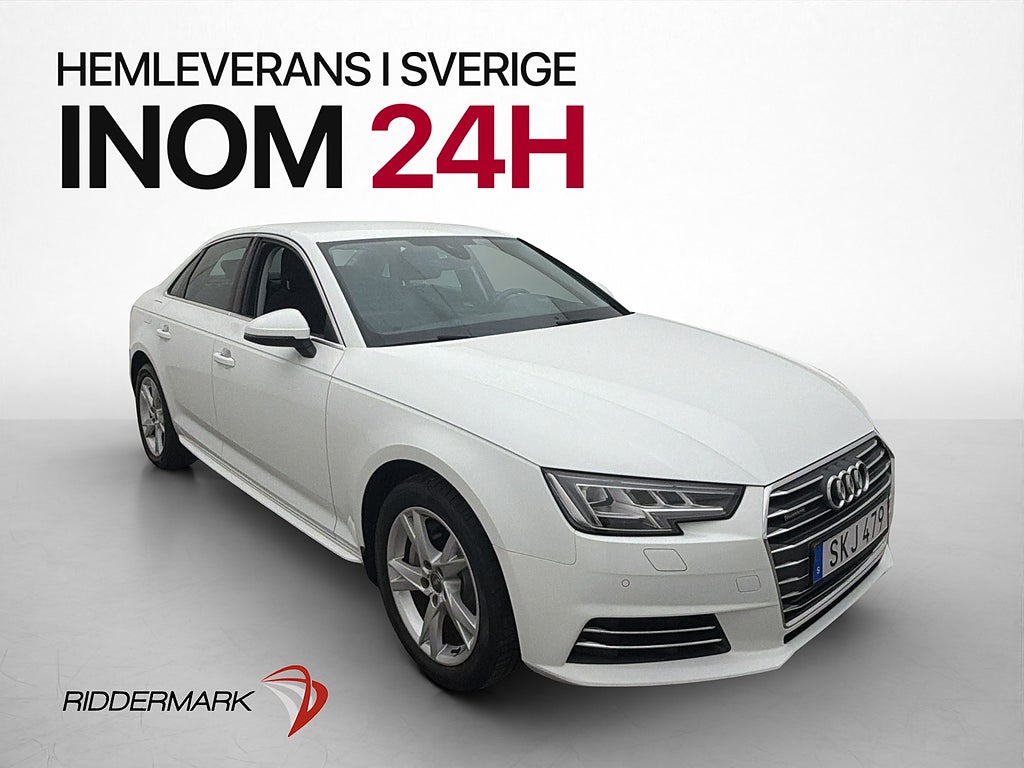 Audi A4 2.0 TDI Quattro 190hk Proline P-sensorer