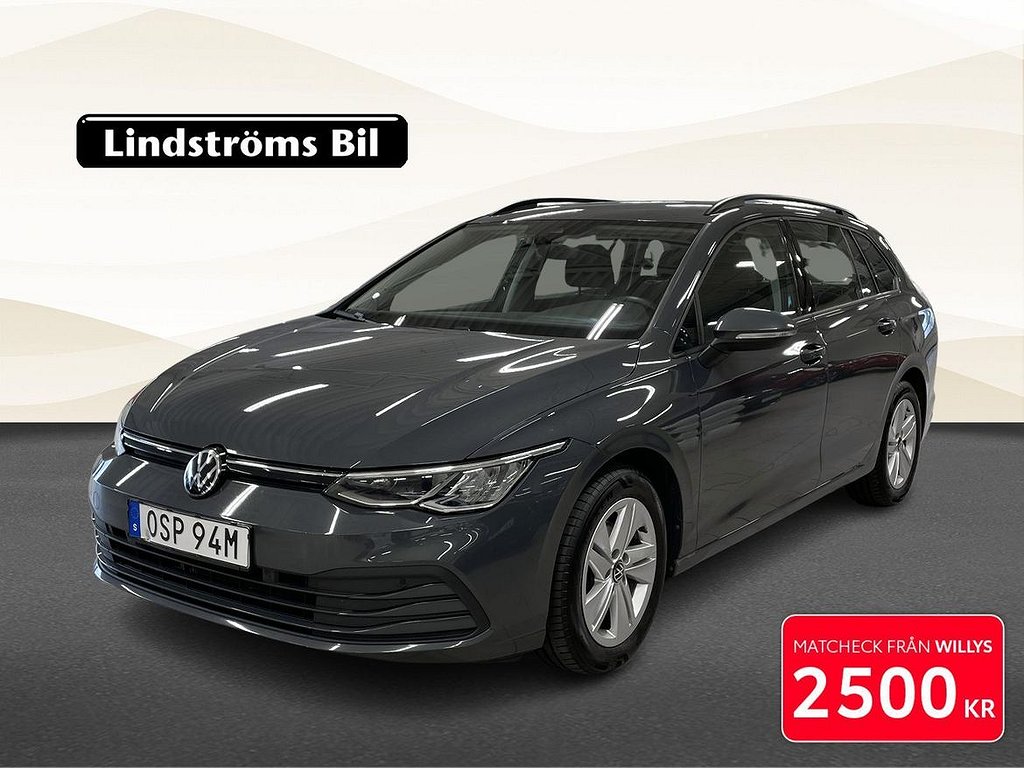 Volkswagen Golf Sportscombi 1.5 ETSI Hybrid Teknikpaket Vinterhjul Moms