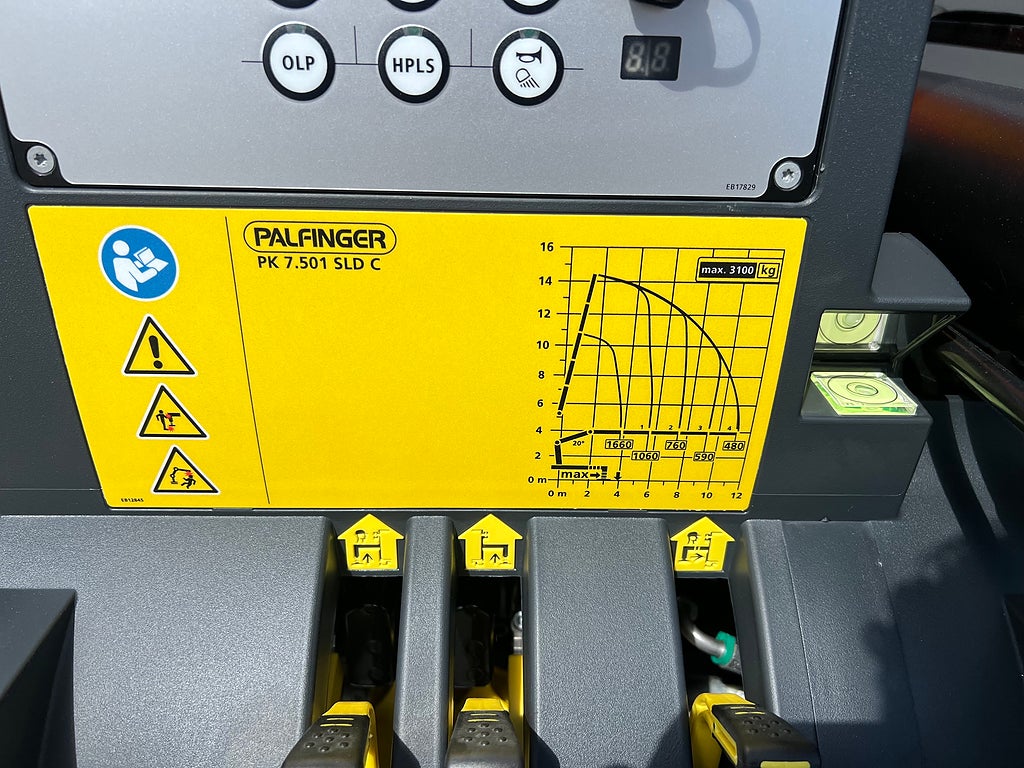 Iveco Daily 72C18 A8 Kranbil Palfinger Kran Fullutrustad