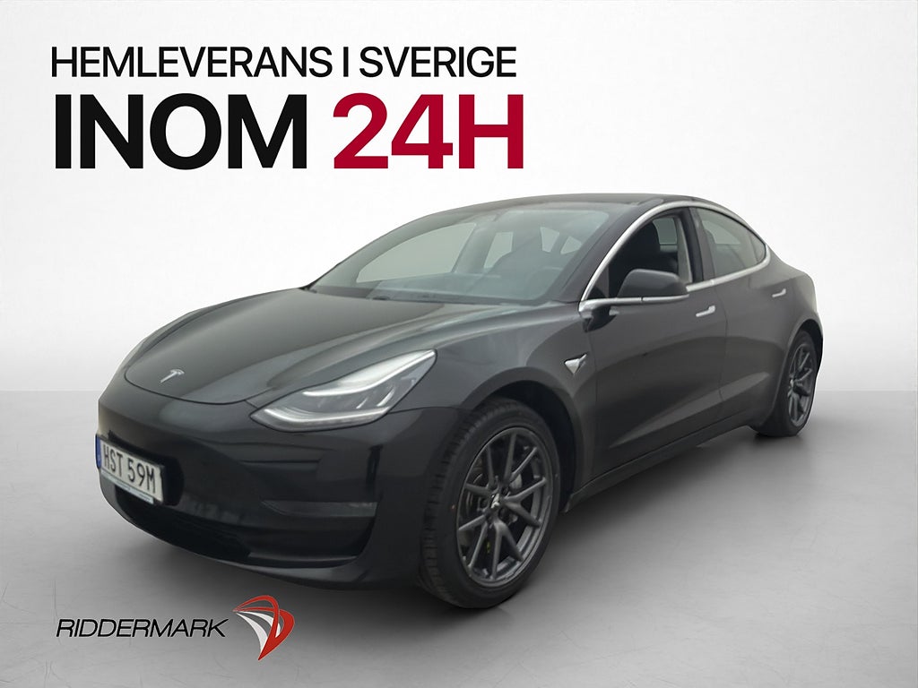 Tesla Model 3 Standard Range Plus Pano Kamera Skinn AP Navi