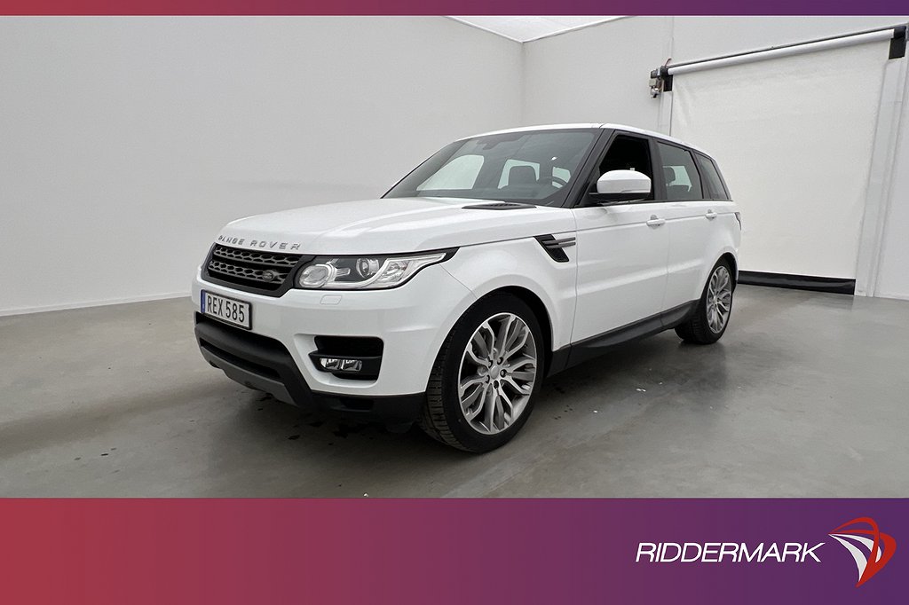 Land Rover Range Rover Sport 3.0 V6 4WD Luft Pano Skinn Navi