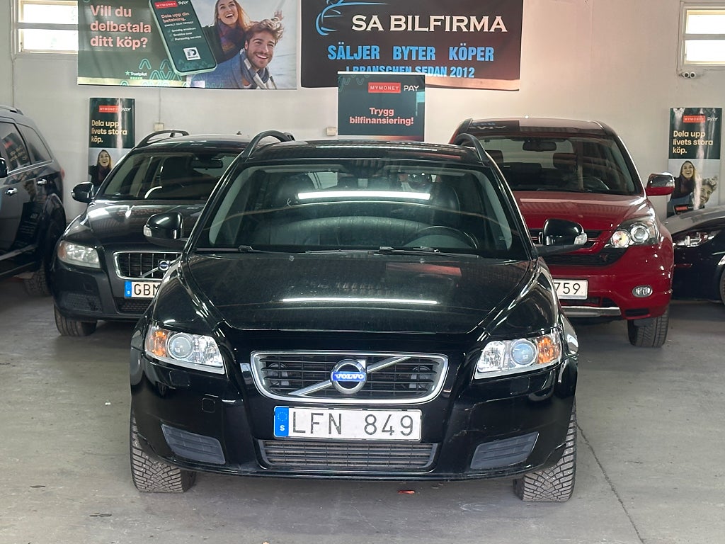 Volvo V50 D3 Euro 5 Välskött Nybesiktigad Dragkrok 
