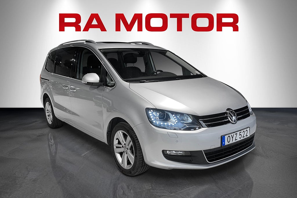 Volkswagen Sharan TDI 150hk Premium 7-sits |Drag|Kamera|Värmare| Pano