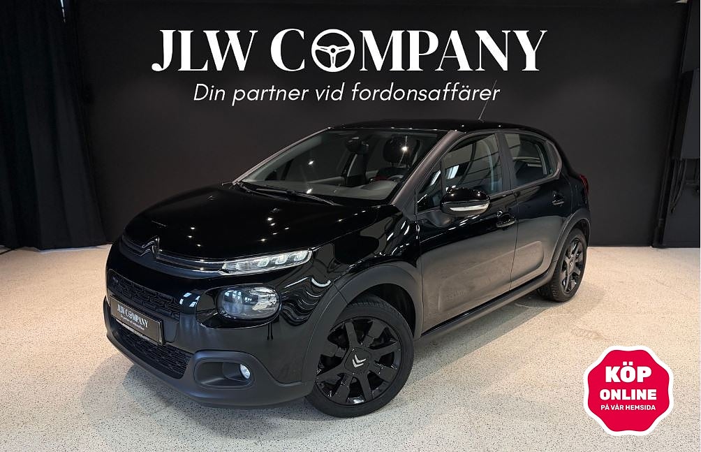 Citroën C3 1.2 VTi | Carplay | Körfilsassistans | Farthållare