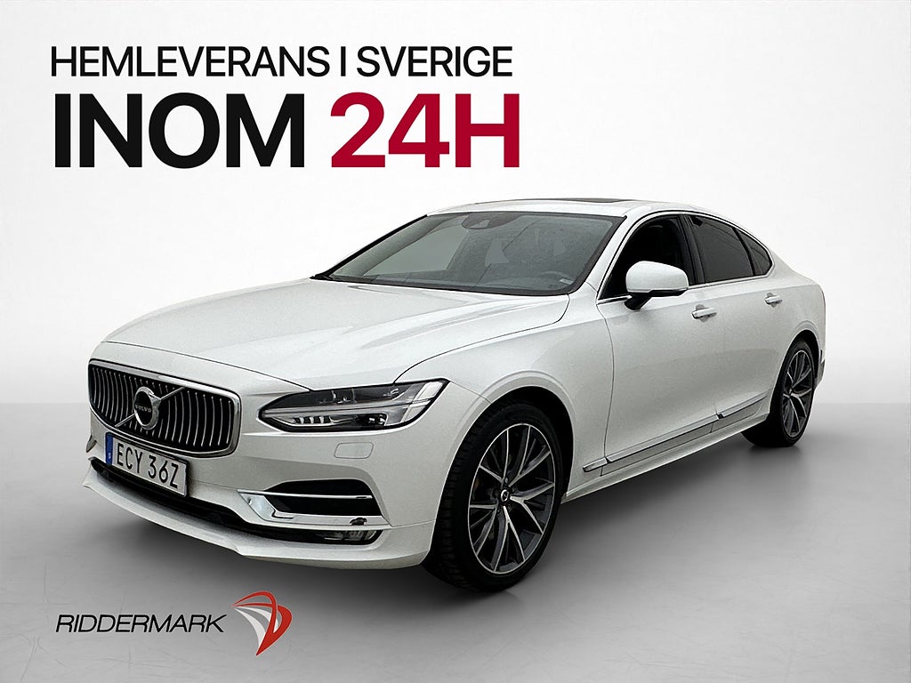 Volvo S90 D5 AWD Inscription VOC T-Lucka B-Kamera D-Värmare