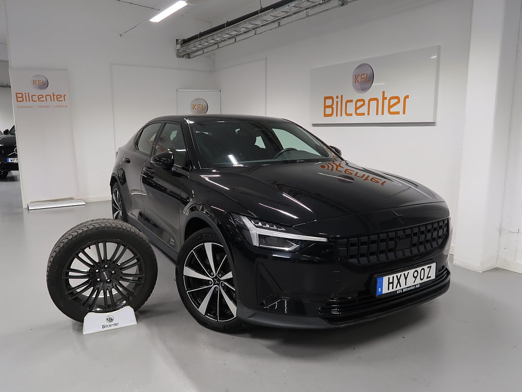 Polestar 2 Long range Single motor V-Däck ingår Kamera-Navi-Elstol