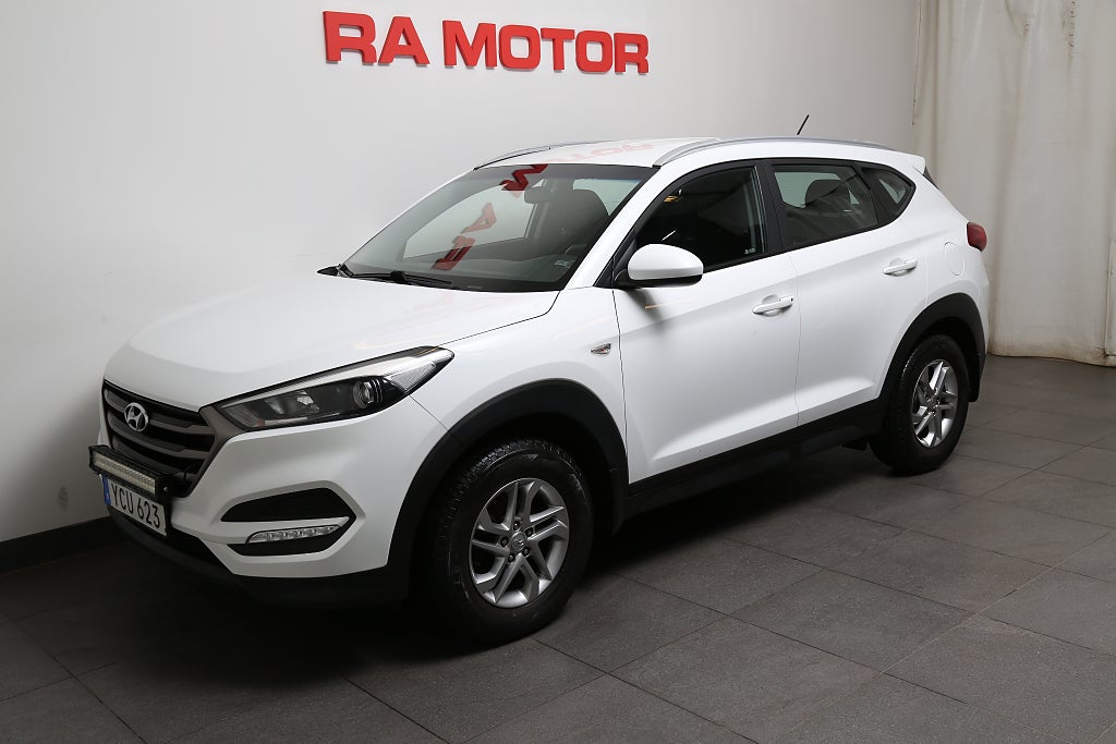 Hyundai Tucson 1,6 GDI blue 132hk Active 2WD Extraljus Dragkrok 2017