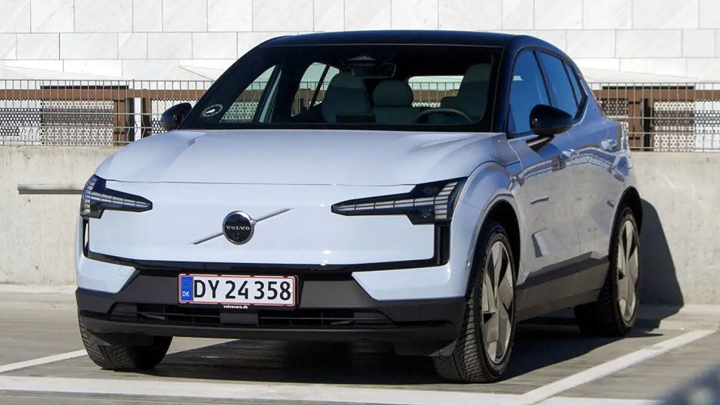 Vit Volvo EX30