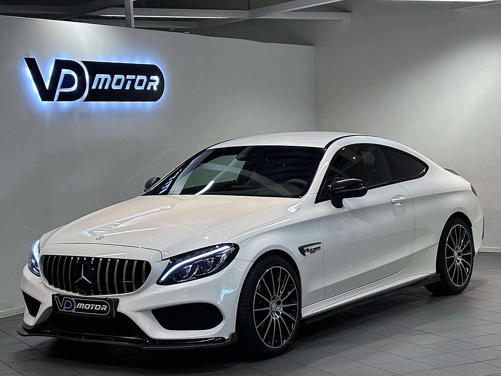 Mercedes-Benz C43 Coupé 4M HUD B-Kam Sportavgas 450hk