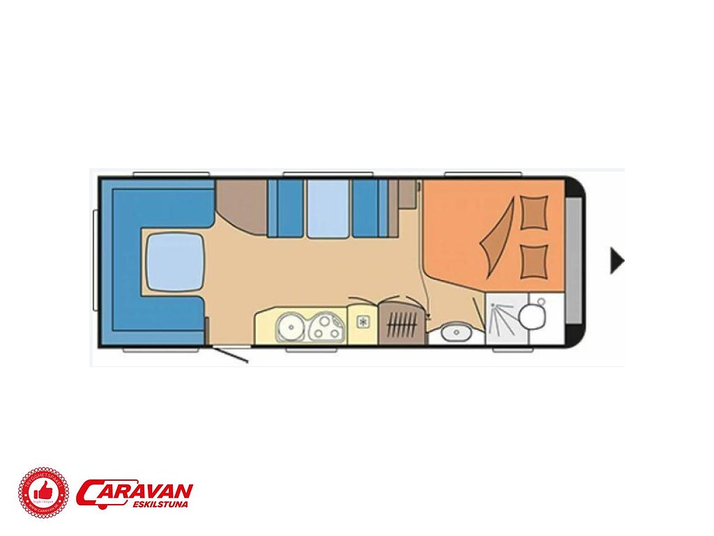 Hobby 650 UMFE PRESTIGE / Förtält / Alde