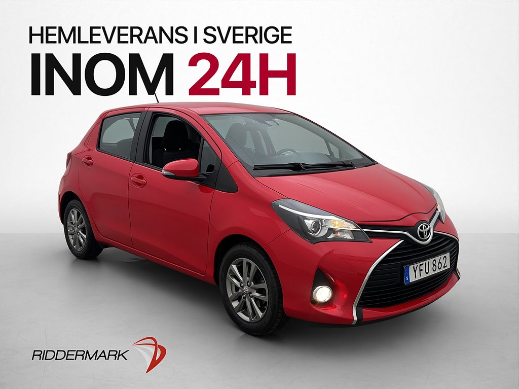 Toyota Yaris 99hk Active Kamera Farthållare Lane-Assist