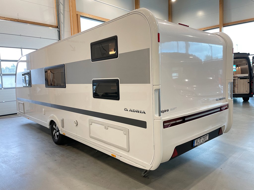 Adria Alpina 663 PT Barnkammare / ALDE / Markis m sidor - Adria