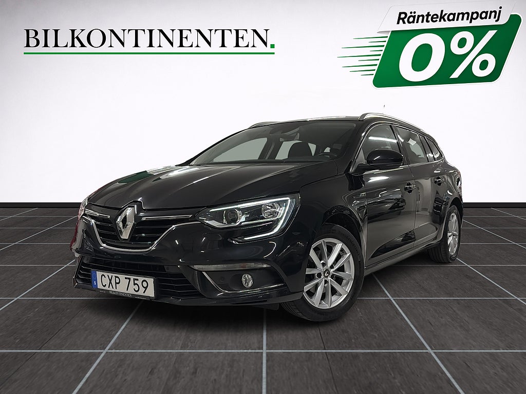 Renault Mégane Sport Tourer TCe 130 Keyless *KAMPANJ 0%* Navi CarPlay