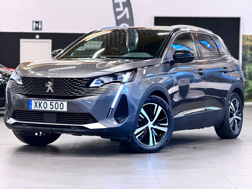 Peugeot 3008 HYBRID4 300hk GT / Backkamera / Massagestolar / 