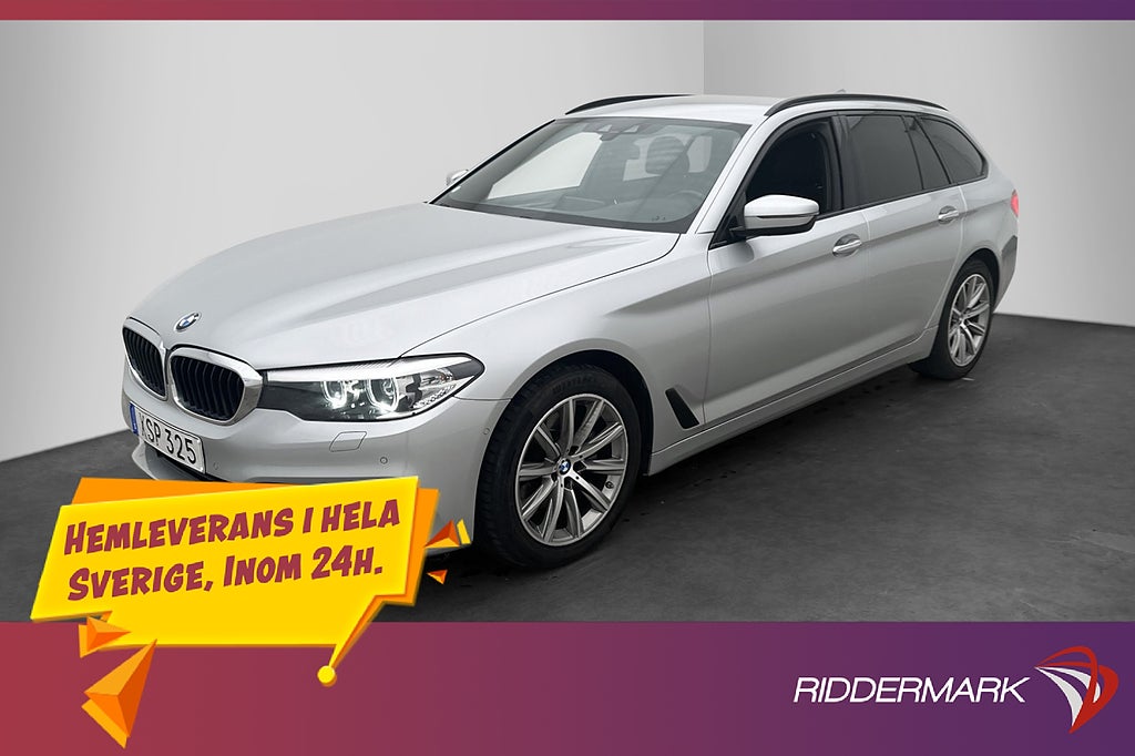 BMW 520 d xDrive Touring 190hk Sportline Drag HiFi Kamera
