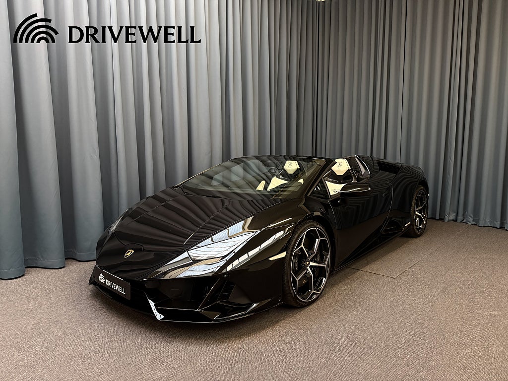 Lamborghini Huracán Evo Spyder 640hk - Lift / Sensonum / Svsåld