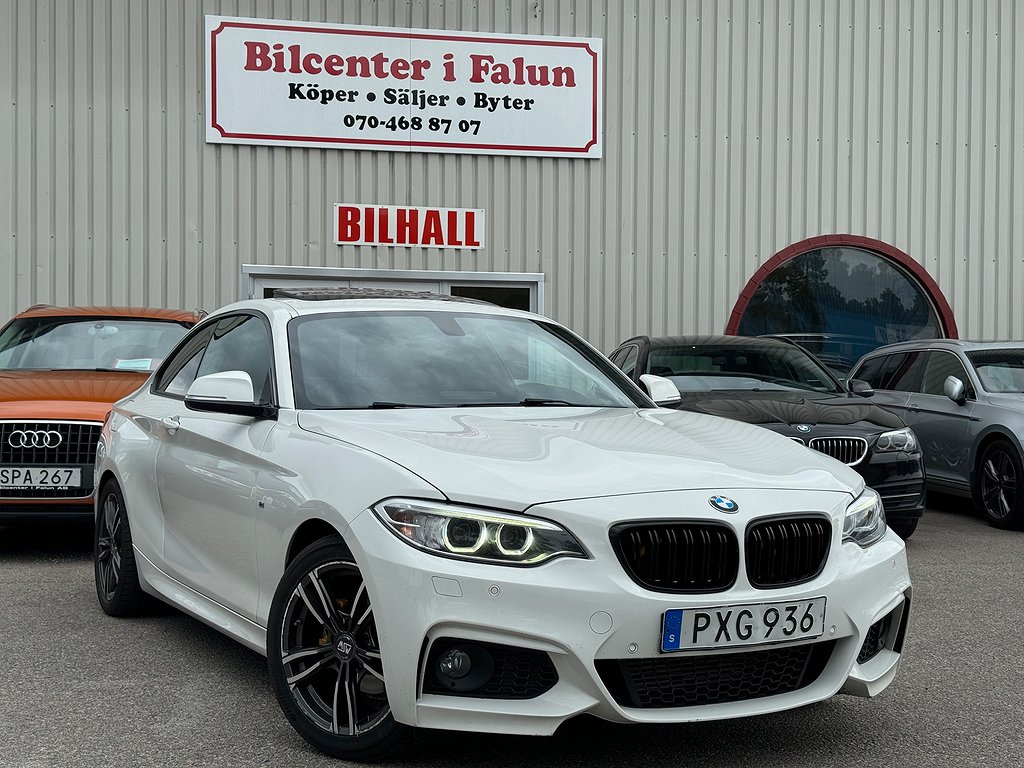 BMW 218 d Coupé M Sport Automat Taklucka Ny servad 10000mil