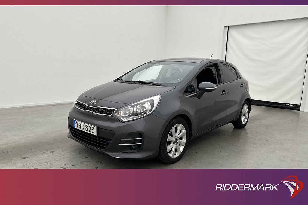 Kia Rio 1.4 CVVT 109hk Comfort Rattvärme Låg-skatt