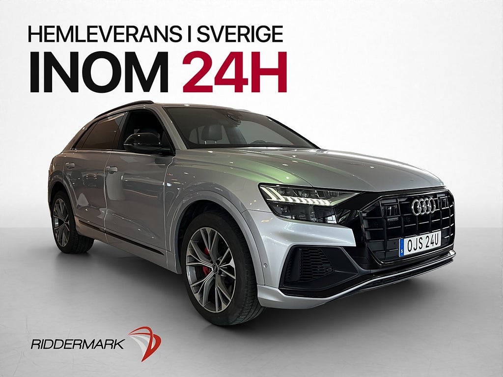 Audi Q8 60 TFSI e Q 462hk S-Line Cockpit Matrix Värmare Drag