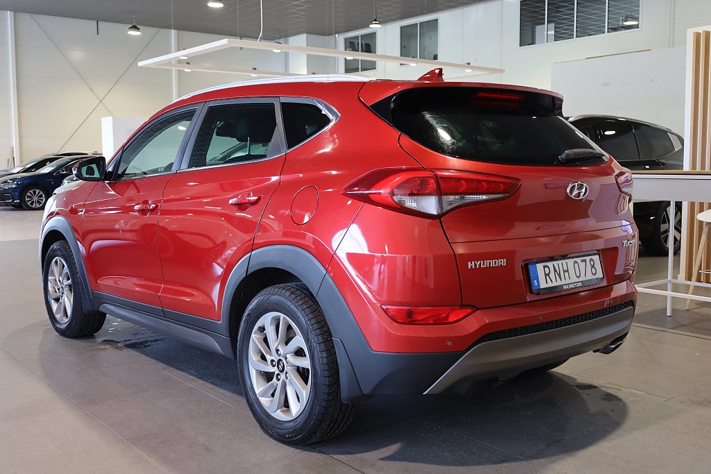 Hyundai Tucson 1.6 T-GDI AWD Premium Navi Kamera Blåtand Fullservad