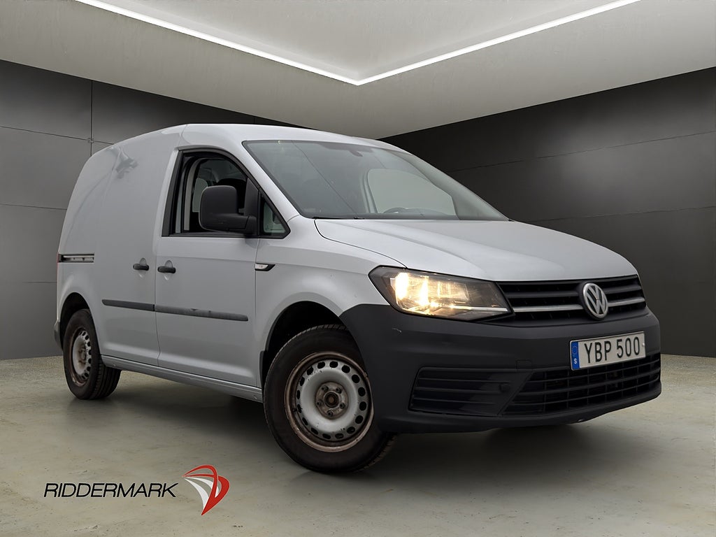 Volkswagen Caddy 2.0TDI Värmare Dragkrok Farthållare 1-Ägare