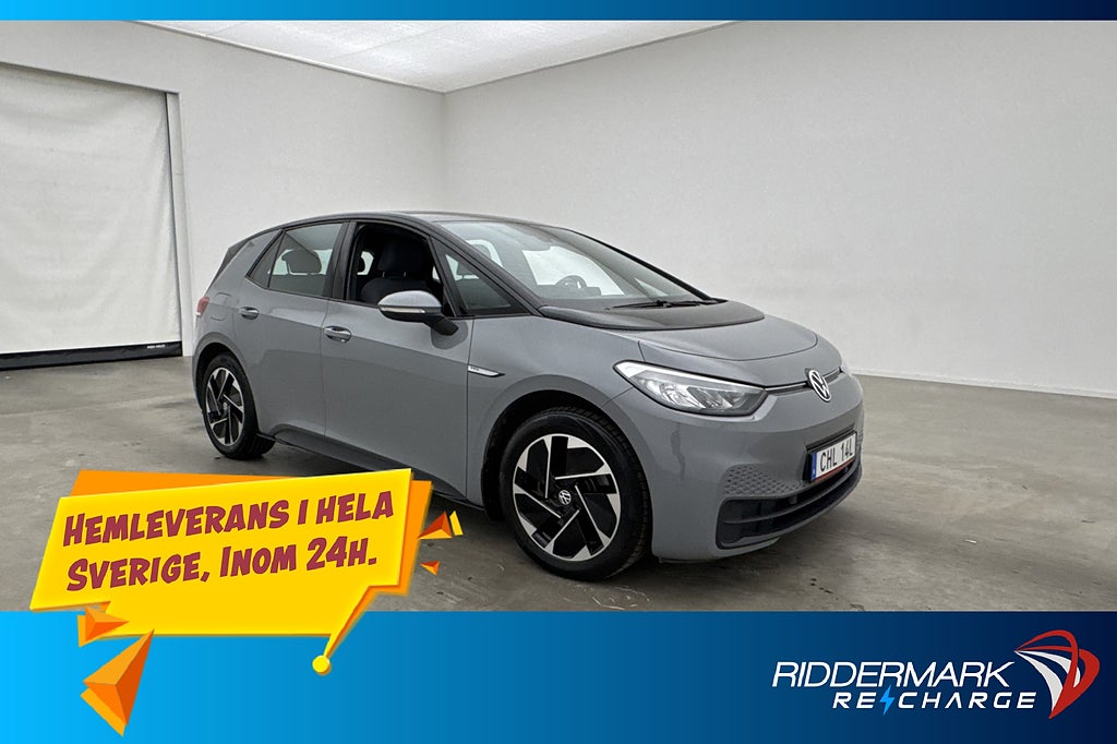 Volkswagen ID.3 Pro Performance 204hk Navi Carplay Värmare