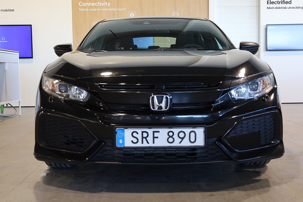 Honda Civic 1,0 i-VTEC Comfort 129HK Blåtand K-rem bytt 2017