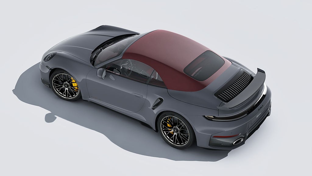 Porsche 911 992.2 Turbo S Cab MOMS Full Carbon Burmester Lift ACC