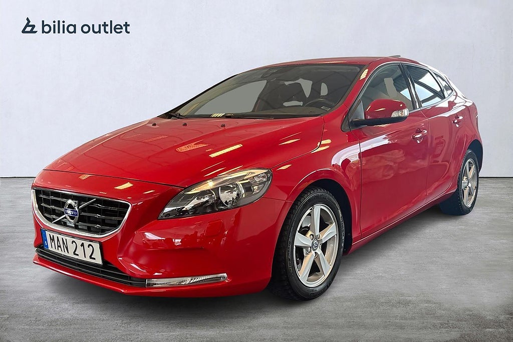 Volvo V40 D2 Kinetic 120hk Värmare Sensorer Bluetooth Kamrem bytt
