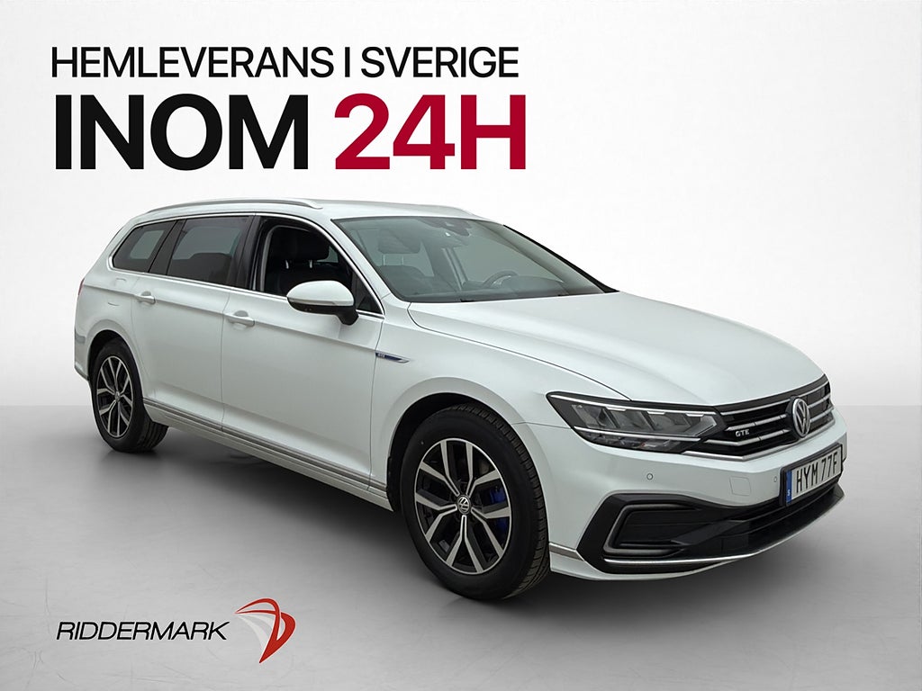 Volkswagen Passat GTE 1.4 TSI Kamera Värmare Navi Drag LED