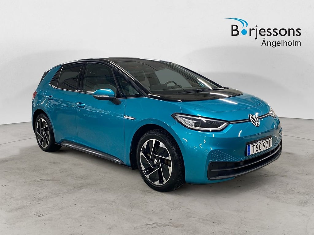 Volkswagen ID.3 Pro Performance 58kWh 204 HK