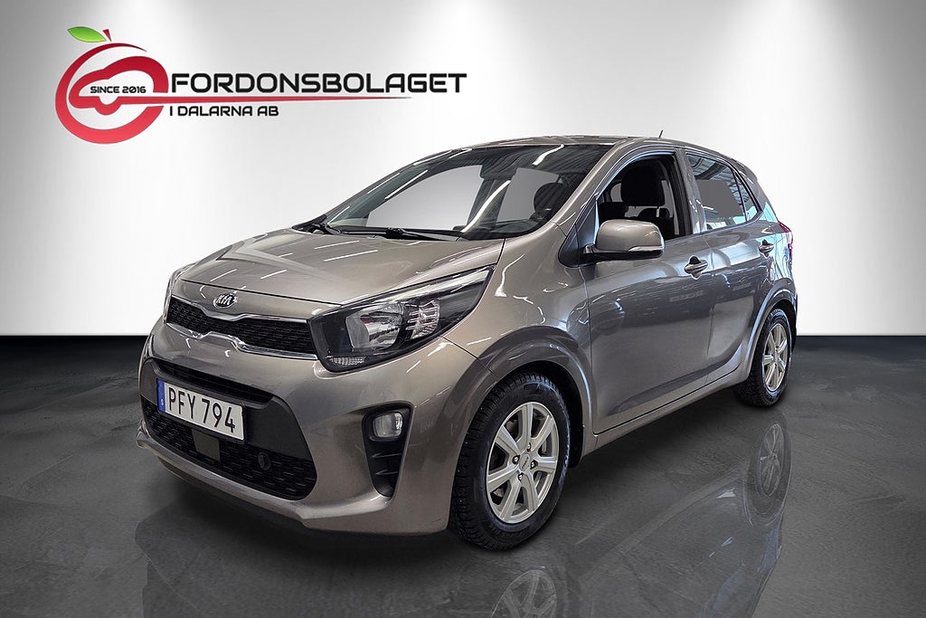 Kia Picanto 1.25 MPI Launch Edition M-Värmare Rattvärme Nybes