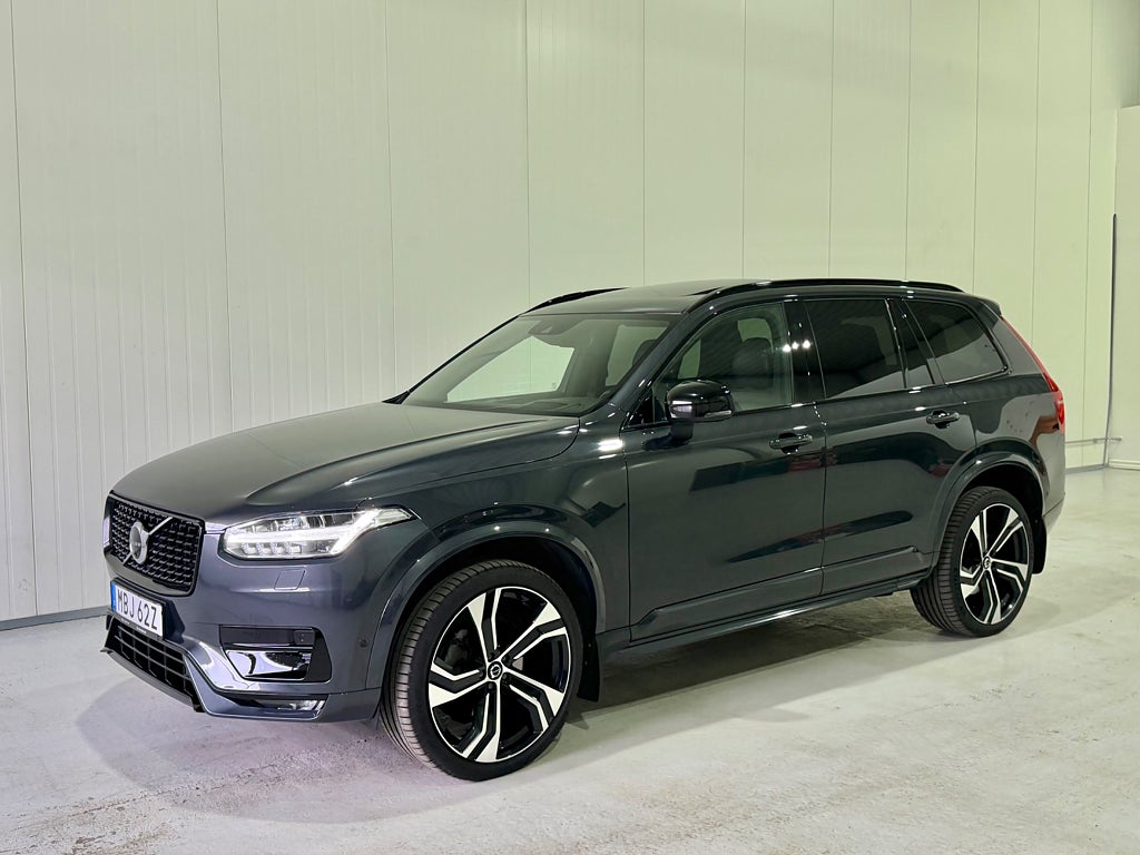 Volvo XC90 7-sits B5 AWD R-Design Pro Edition Pano B&W Leasebar