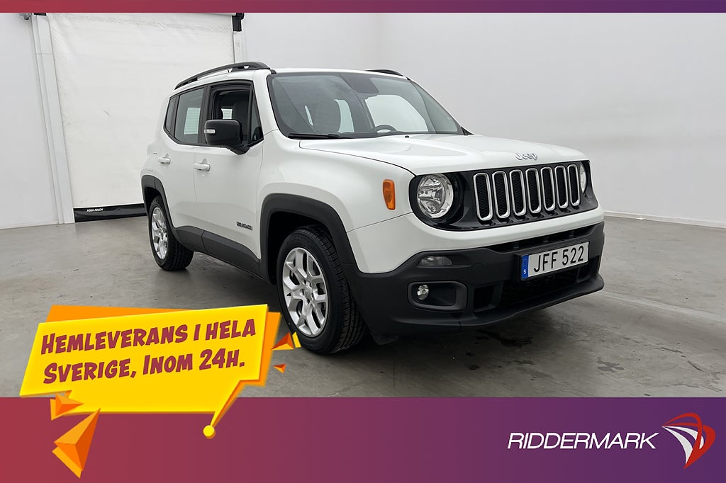 Jeep Renegade 1.6 120hk Longitude Dragkrok Navi Rattvärme
