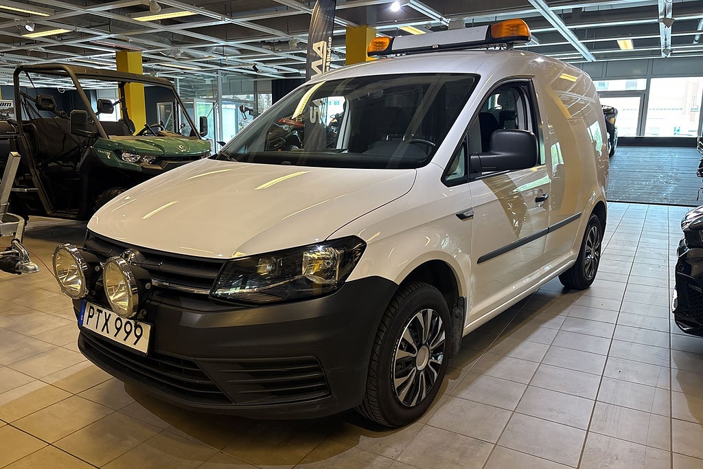 Volkswagen Caddy 2.0 TDI/ 102 hk/Dragkrok/Värmare/Moms/Inredning