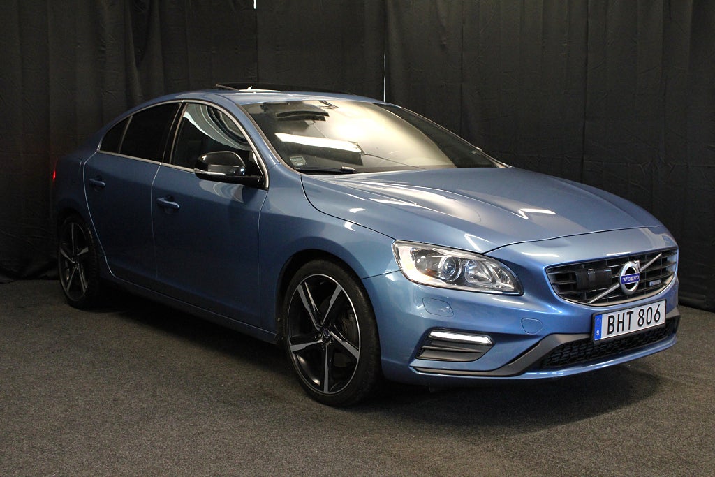Volvo S60 Polestar T6 AWD Black R R-Design Svensksåld 329hk
