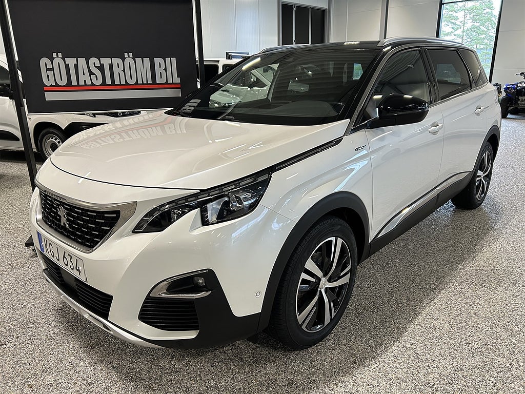 Peugeot 5008 1.6 THP 165hk GT-Line/7-sits,Drag