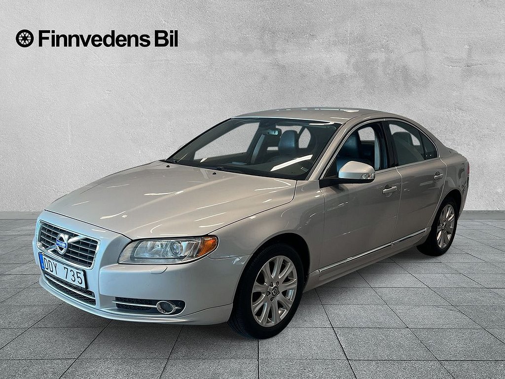 Volvo S80 2,0D Summum - drag/navi/skinn/fullstämplad servicebok