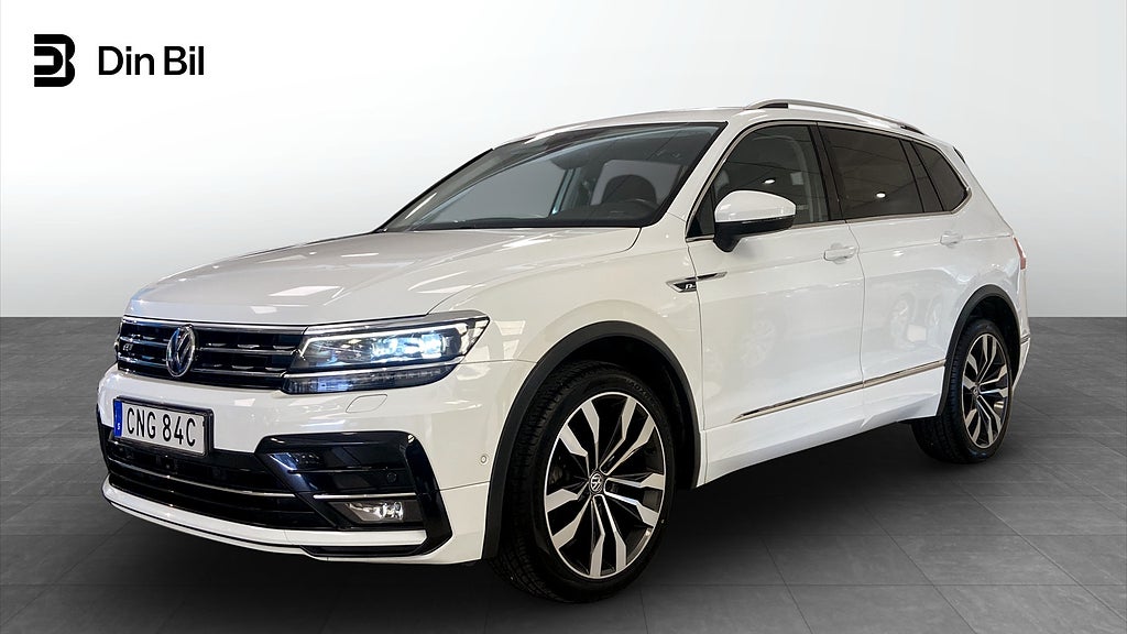 Volkswagen Tiguan Allspace R-line 2.0 TDI 4M 190hk | 7-sits | Värmare | Drag