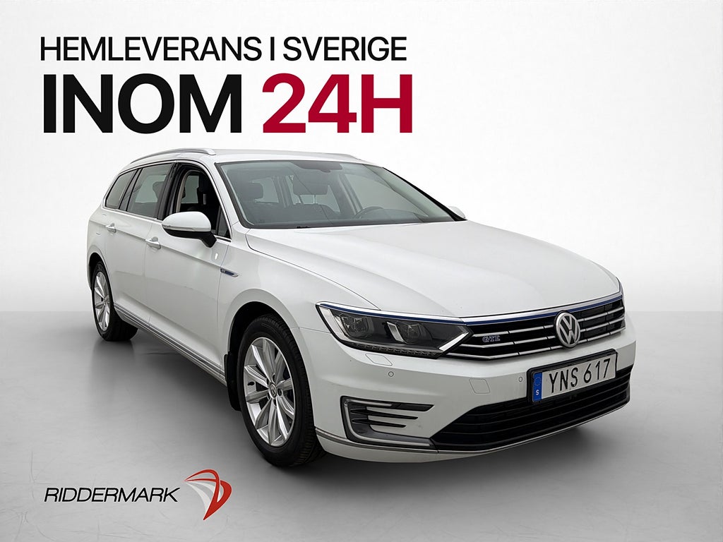 Volkswagen Passat GTE 1.4 TSI 218hk Kamera Dragkrok CarPlay