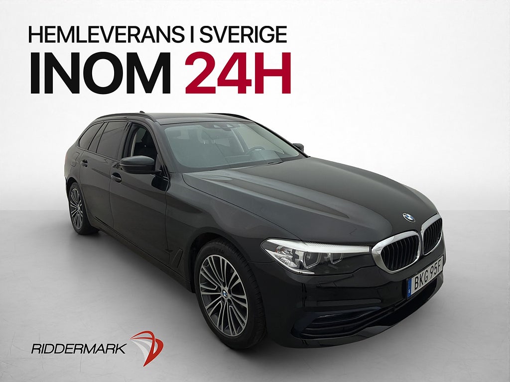 BMW 520d Touring 190hk Sport Line Navi Kamera Halvskinn