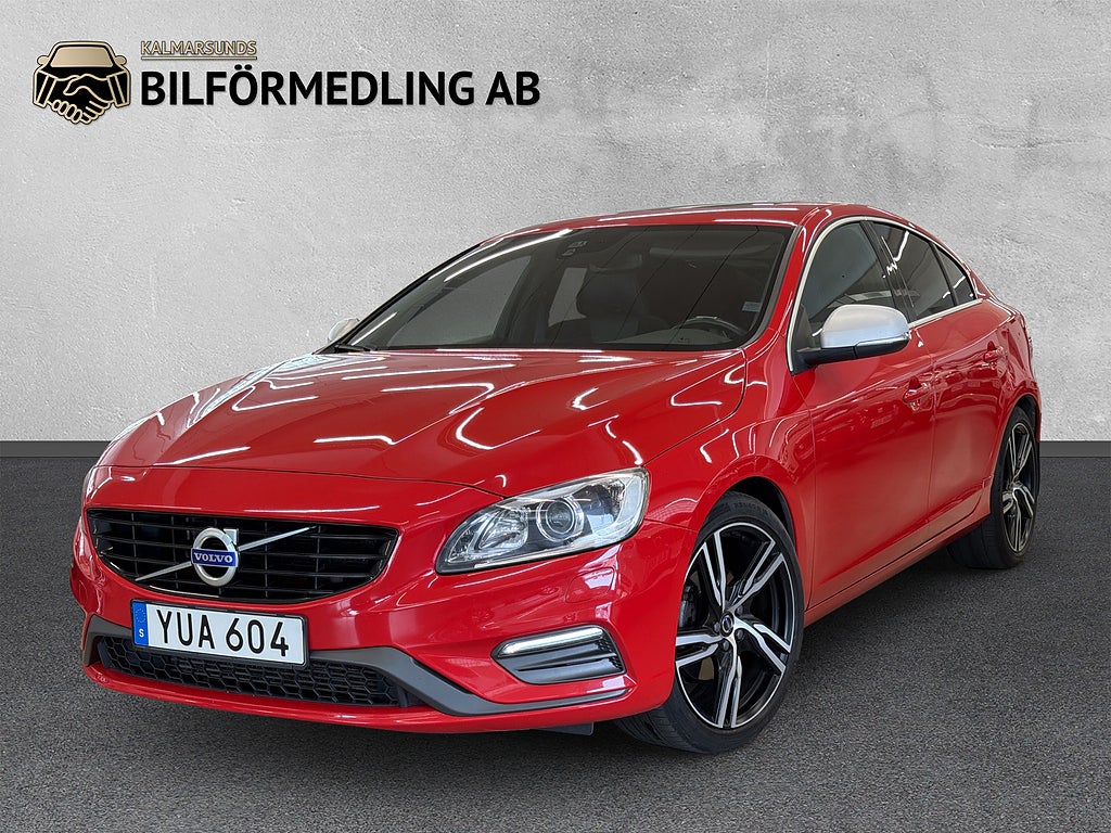 Volvo S60 D4 R-Design D-Värm Drag PDC T-Lucka Välservad 190hk