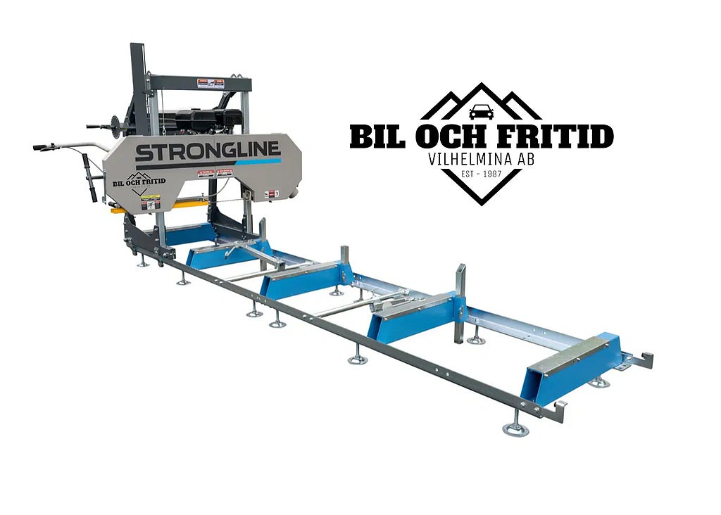 GAR Bandsågverk 15hk mobilt 