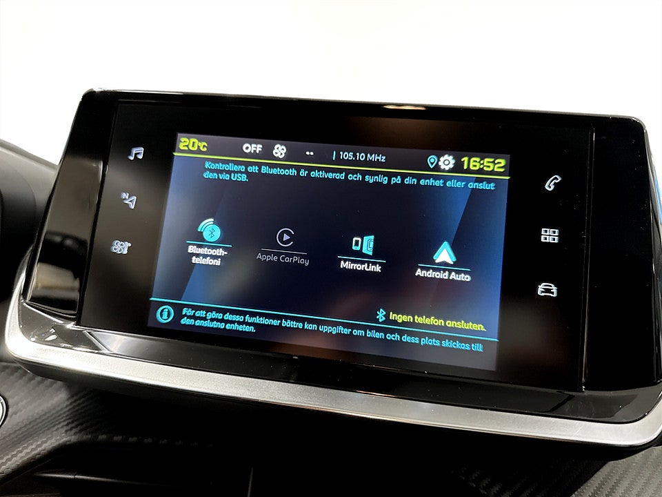 Bild på Peugeot E-208 Active Pack 50kWh 136hk Aut CARPLAY BACKSENSORER