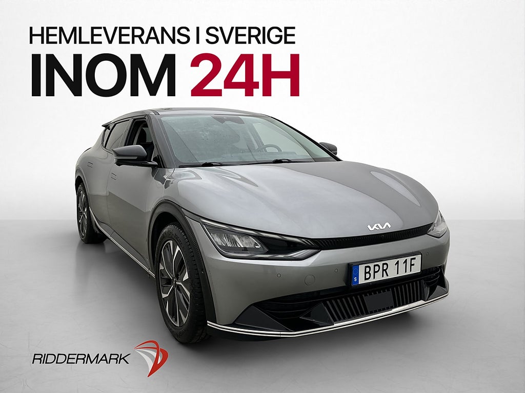 Kia EV6 PLUS 77,4 kWh 360° MOMS Drag Navi Adaptv-Fart Läder