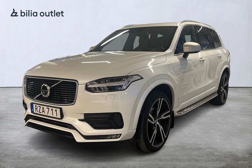 Volvo XC90 D5 AWD R-Design Navi Värmare HUD 360 Kamera VOC