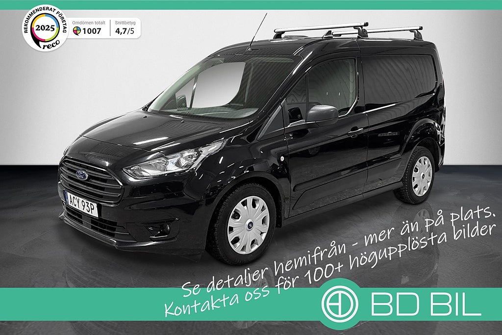 Ford Transit Connect 1.5 EcoBlue DRAG VÄRMARE BACKKAMERA MOMS
